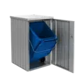 Boxen voor afvalcontainers