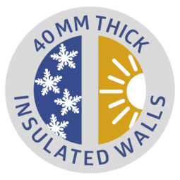 CasaNova Button - 40 mm thick insulating walls