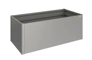 Hochbeet 2x1 quarzgrau-metallic