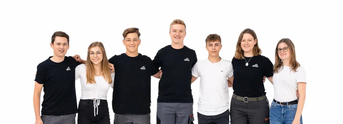 Gruppenfoto Lehrlinge